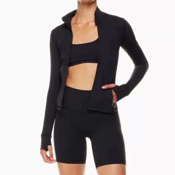 Aritzia color black TnaLIFE™ Relay Zip-Up - Picture 1 of 7